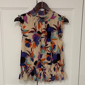 J. Crew Ruffle Sleeveless Top - 4